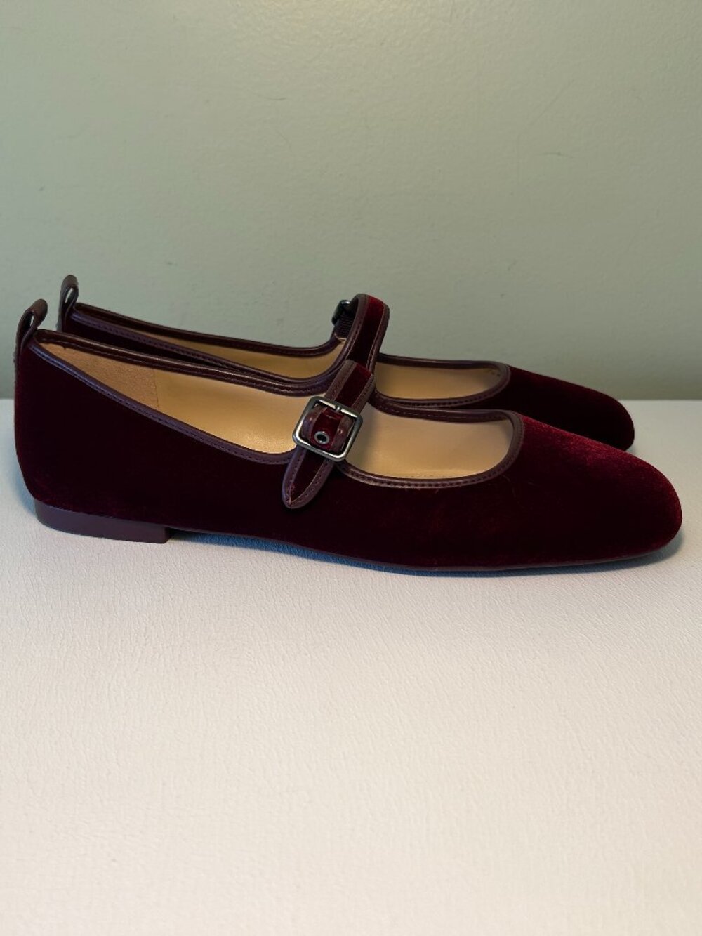 Coach Women's C Rivet Velvet Mary Janes - Picture 4 of 16